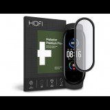 HOFI Hybrid Glass Xiaomi Mi Smart Band 5 üveg képernyővédő fólia fekete kerettel (FN0164) (FN0164) - Kijelzővédő fólia