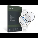 HOFI Hybrid Pro+ Glass Huawei Watch GT 3 Pro (43mm) üveg képernyővédő fólia fekete kerettel (FN0415) (FN0415) - Kijelzővédő fólia