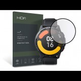 HOFI Hybrid Pro+ Glass Xiaomi Watch S1 Active üveg képernyővédő fólia fekete kerettel (FN0412) (FN0412) - Kijelzővédő fólia