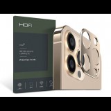 HOFI Metal Camera Sytling Apple iPhone 13 Pro/13 Pro Max hátsó kameravédő borító aranyszínű (FN0262) (FN0262) - Kameravédő fólia
