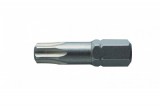 HÖGERT HT1S366 Csavarhúzó bit, TORX 30, 25 mm, S2 acél, 2 részes buborékfólia