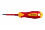 HÖGERT HT1S922 Szigetelt csavarhúzó PH1 80 mm, 1000 V, S2 acél