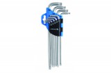 HÖGERT HT1W818 Hatlapfejű kulcsok 9 db TORX extra hosszú