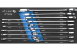 HÖGERT HT7G145 Villáskulcs készlet 15 db, műszaki hab