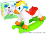 HOLA Interaktív 2 az 1-ben Hintaló-Guruló és Hintázó Funkció-Hanghatásokkal-Dallamokkal