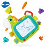 HOLA Letörölhető Színes-Mágneses Rajztábla-Több Színben lehet rajta rajzolni-4 db.Nyomdával-Fénnyel-Hangeffektusokkal-Dallamokkal