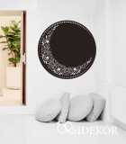 Hold mandala falikép fából