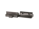 Holder for photovoltaic panel straight - package 2pcs, black