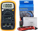 HOLDPEAK 838L Digitális multiméter, VDC, VAC, ADC,ellenállás,hőmérséklet,dióda,szakadás,tranzisztor hFE.