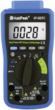 HOLDPEAK 90EPC Digitális multiméter, USB PC port, VDC,VAC,ADC,AAC,ohm,kapacitás,frekvencia,hőmérséklet.