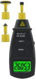 HoldPeak 9236C digitális mechanikai és lézeres optikai fordulatszám mérő