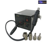 Hőlégfúvós munkaállomás