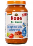 Holle Bio Junior Bolognai Spagetti üveges bébiétel, demeter 220g