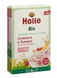 Holle Bio kecsketejes kása málnával és banánnal 200g