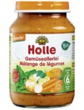 Holle Bio Vegyeszöldség üveges bébiétel, demeter 190g