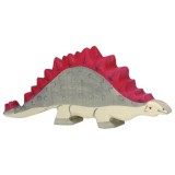 HOLZTIGER Fa játék állatok - dinoszaurusz, Stegosaurus