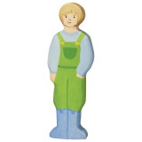 HOLZTIGER Fa játék figurák - farmer