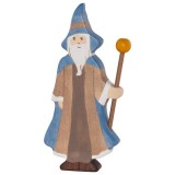 HOLZTIGER Fa játék figurák - varázsló