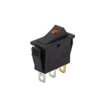 HOM 2 állású kapcsoló sárga Leddel - 250V 16A