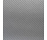 HOM 4D karbon dekor fólia - ezüst - 50x152cm