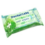 HOM Doctor Care antibakteriális törlőkendő - 15db
