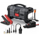 HOM Indításrésegítő akkumulátor, kompresszorral - 26800mAh - 12V