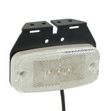 HOM LED szélességjelző, szerelő konzollal - fehér - 9-32V