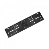 HOM Rendszámtábla keret - fekete - 1db