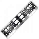 HOM Rendszámtábla keret - szálcsiszolt - 1db