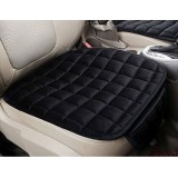 HOM Ülésvédő ülőlapra - fekete - plüss zsebbel - 1db