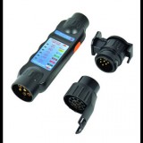 HOMASITA 3in1 utánfutó csatlakozó teszter 2db adapterrel (370438120) (370438120)