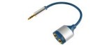 Home audio elosztó, 3,5 mm fém sztereó dugó (AC 16M)
