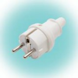 Home by Somogyi Földelt dugvilla egyenes kábelvezetéssel