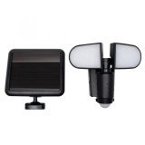 Home by Somogyi Home FLP 5 SOLAR, szolárpaneles LED reflektor, PIR mozgásérzékelő, 500 lm, forgatható reflektorok, 1500 mAh, ~60 perc üzemidő
