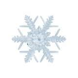 Home by Somogyi KID 701 LED-es akril ablakdísz, hókristály