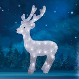 Home by Somogyi Rénszarvas dekoráció 50 db LED megvilágítással