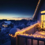 Home fényfüzér meleg fehér, 20m (KSIW200WW)