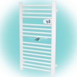 Home FKTW 501 fali elektromos törölközőszárító, 500W, LCD, fehér