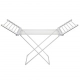 Home FTW11 Fűtött, elektromos ruhaszárító, 230 W, alumínium, összecsukható, 50 °C állandó hőmérséklet, vízálló kapcsoló, IPX2