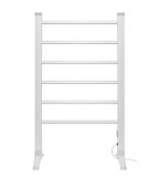 Home FTW22 Fűtött, elektromos ruhaszárító, 90 W, alumínium, szabadon álló kivitel, 50 °C állandó hőmérséklet, vízálló kapcsoló, IPX2