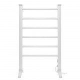 Home FTW22 Fűtött, elektromos ruhaszárító, 90 W, alumínium, szabadon álló kivitel, 50 °C állandó hőmérséklet, vízálló kapcsoló, IPX2