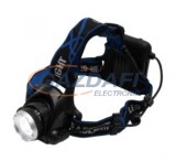 HOME HLM 4 LED-es fém fejlámpa, Zoom, 800 lm