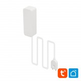 Home HSWAS vízszivárgás érzékelő, mosógép, mosogatógép, kazán, szivattyú, Smart Life, Tuya Smart, okos otthon, telefonos értesítés, automatizálás, eszközvezérlés, riasztás