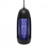 HOME IK260L elektromos beltéri rovarcsapda, 50 m2-es hatókörzet, 4 W LED, UV-A fény, rovargyűjtő tálca, hálózati tápellátás