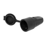 Home IP44 földelt lengő aljzat, egyenes kábelvezetéssel (NGA03)