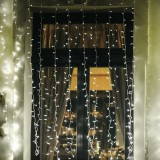 HOME KAF 210LC LED-es fényfüggöny, 2 m, hidegfehér