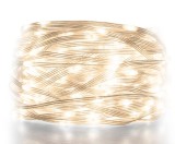 Home KKL512DWW DOT LED-es fényfüzér, 500db melegfehér LED, 35m hosszú, 8+4 funkció, átlátszó vezeték, adapteres tápellátás, beltéri kivitel