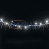 HOME KLG 50 LED-es fényfüzér jégcsap dekrációval, hideg fehér, 2,5 m