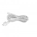 HOME KSHW5 hálózati csatlakozókábel, 5 m, fehér, kül- és beltéri kivitel