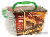 Home LED fényfüggöny, 300 db, melegfehér LED